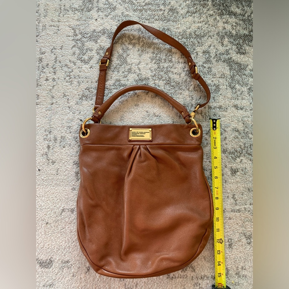 Marc by Marc Jacobs Hilliar hobo bag in brown/tan